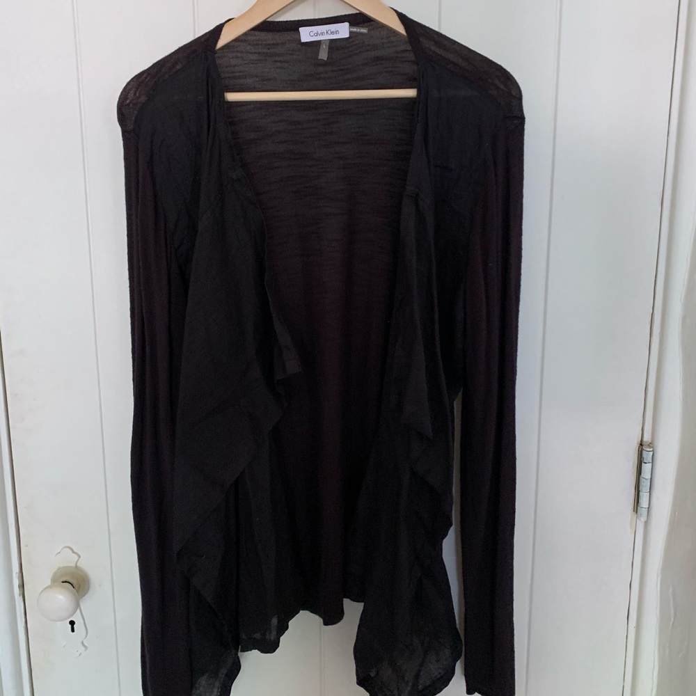 Calvin Klein black cardigan